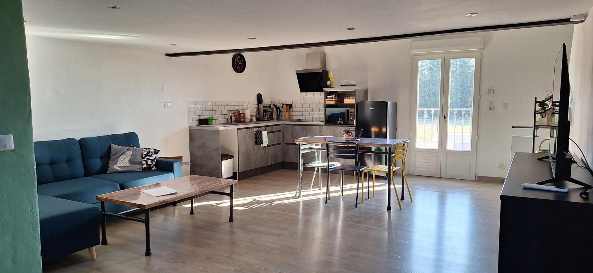 몽투 Loft En Duplex Au Mas De La Restanque 아파트 외부 사진